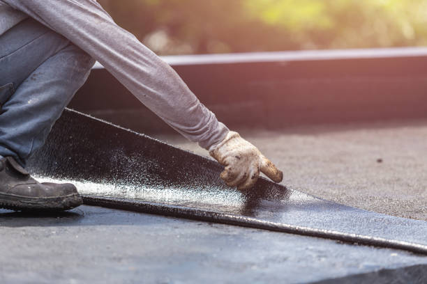 Professional Crawl Space Encapsulation technician working in Milford, NJ